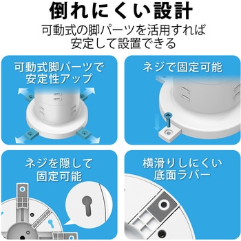 電源タップ コンセント×8個口 (USB-C×2 USB-A×3) 45W タワー型 エレコム