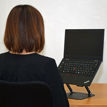 アルミ合金ノートPCスタンド エツミ