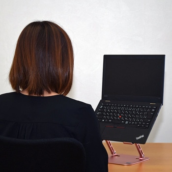 アルミ合金ノートPCスタンド エツミ