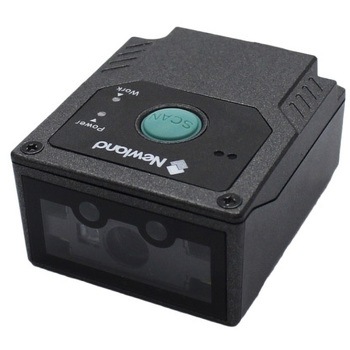 高性能定置1次元&2次元バーコードスキャナ(黒)RS232Cインターフェース Newland