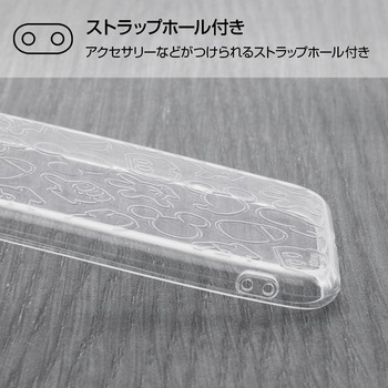 iPhone SE(第2世代)/ 8 / 7 ディズニー/TPUソフト キラキラ/ミッキー レイ・アウト