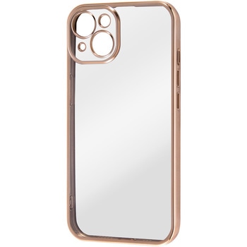 iPhone 13 Perfect Fit メタリックケース/ピンクゴールド レイ・アウト