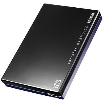 【人気商品】アイ・オー・データ ポータブルHDD 1TB USB 3.1 GenPC/タブレット