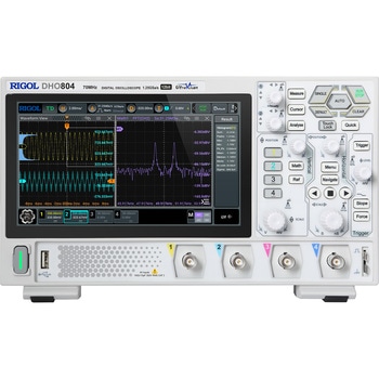 DHO804 �f�W�^���E�I�V���X�R�[�v DHO800�V���[�Y RIGOL(���S��) ���g���ш�70MHz �`�����l����4 �����������ő�25Mpts 1�� DHO804 75423717