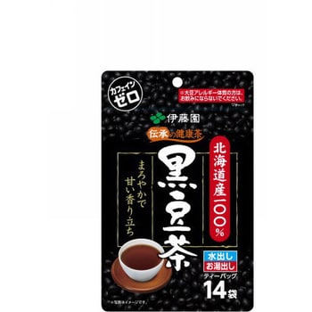 16328 黒豆茶TB14P 1箱(105g×10本) 伊藤園 【通販モノタロウ】