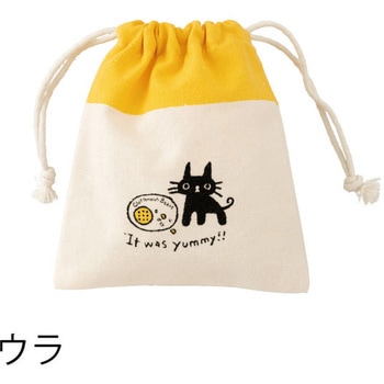 グラットンベア巾着バッグ HEADS(ヘッズ)