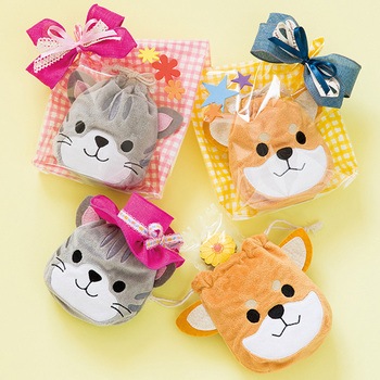 柴犬巾着バッグ HEADS(ヘッズ)