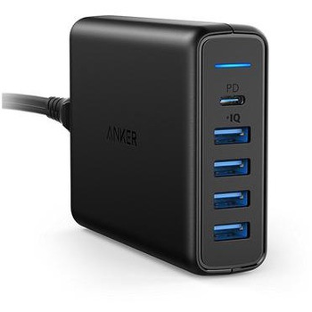 Anker PowerPort I PD - 1 PD & 4 PowerIQ Anker(アンカー)