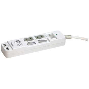 PPS-UTAPS2 �΍Жh�~+USB���d�@�\�t�}���`�^�b�v �v�����X�g�� USB�|�[�g2 2P �z���C�g�F 75462617