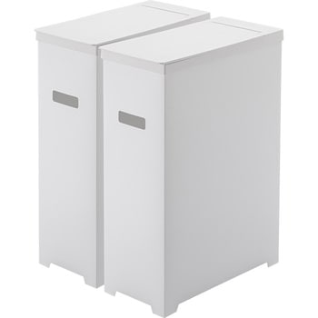 山崎実業 tower/タワー ] ハサミでカットができる！スリム蓋付き