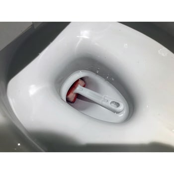 BMトイレブラシ 赤(研磨剤なし) テラモト