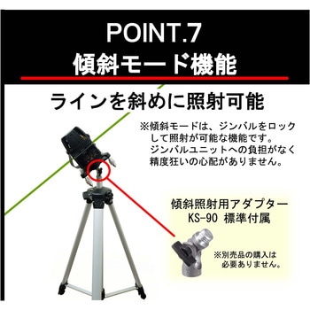 自動追従式ナビレーザー墨出器 サンピース