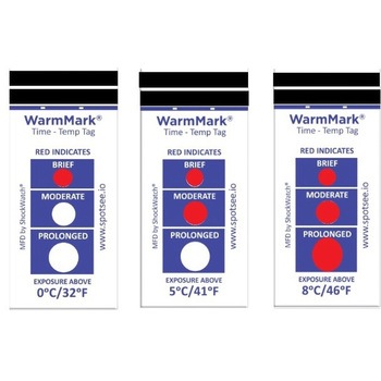 WarmMark ウォームマーク 温度・時間検知ラベル SpotSee