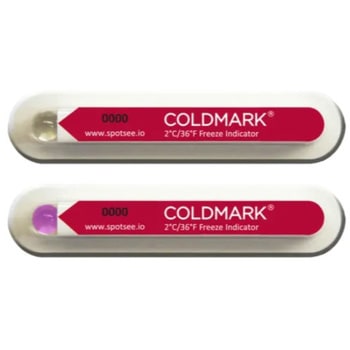 温度降下検知ラベル ColdMark コールドマーク SpotSee