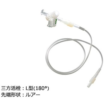 延長チューブ 三方活栓付き  ルアータイプ トップ