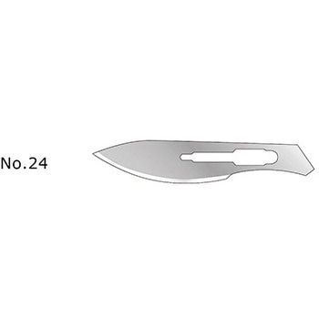 フェザー替刃メス ハンドルNo.4用 替刃 フェザー安全剃刀