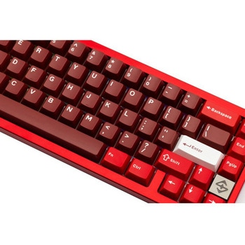 【美品】WOBKEY「ZEN65 RT」メカニカルキーボード レッド 付属品完備 美品】WOBKEY「ZEN65 RT」メカニカルキーボード レッド 付属品完備