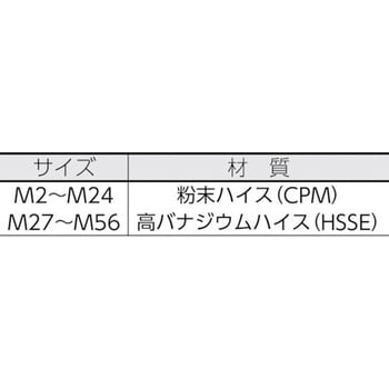 A-SFT 2.5P STD M4×0.7 スパイラルタップ A-SFT 1本 オーエスジー(OSG