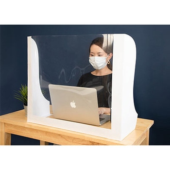 紙製卓上パーテーション(10枚セット) 3R(スリーアール)