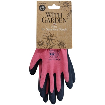 天然ゴム背抜き手袋 WITHGARDENフローラ トワロン(TOWA/東和コーポレーション)