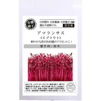 【タネ】アマランサス 〈スプラウト〉 グリーンフィールドプロジェクト
