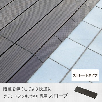 グランドデッキパネル スロープセット YAMAZEN(山善)