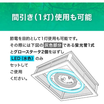 丸形LED30形/昼白色(5000K)/1350lm/Ra83 消費電力：9W グロー専用 エコリカ