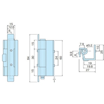 鉄製落し込み蝶番 ホシモト