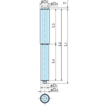 SB-200-1 SUS 2-tube hinge HOSHIMOTO 75572063 - Material: Stainless steel, Dimension L2 (mm): 106, Dimension L1 (mm): 115, Dimension D3 (Φmm): 14  | MonotaRO Vietnam