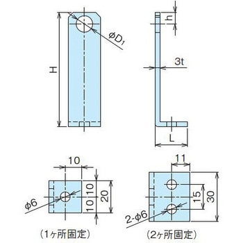 配線固定バー(中間金具) ホシモト