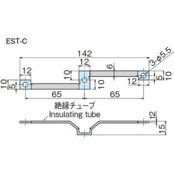 分岐回路接続銅帯 ホシモト