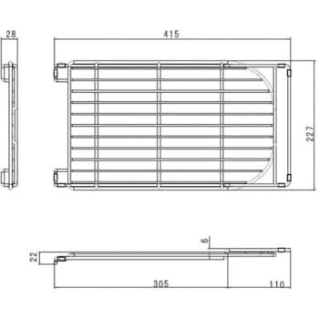 キッチンシンク用 サポートワイヤー SUNWAVE(LIXIL)