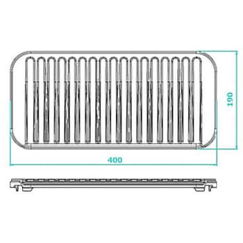 VFMP-U マルチプレート LIXIL(SUNWAVE) ステンレストップ用 間口190mm - 【通販モノタロウ】