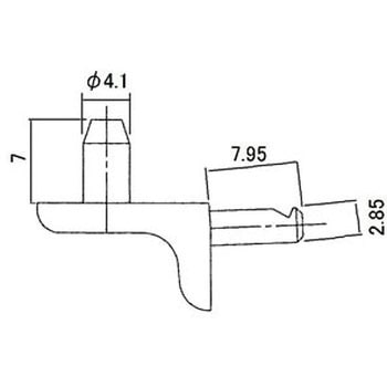 棚受け金具4個入り SUNWAVE(LIXIL)