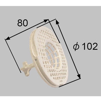 BRヘアキヤツチヤ-X サンリフレBRヘアキャチャー 浴室部品 1個 SUNWAVE