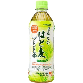 500mlあなたのはと麦ブレンド茶 サンガリア