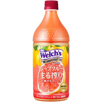 Welch'sピンクグレープフルーツ100 800g アサヒ飲料 ウェルチ