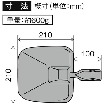 CV317 コンボイ サイドアンダーミラー フラット ステー付き (平面鏡) 1