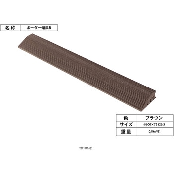 2021B10 4���� �ܑ��� �C���^�[���b�N �O�p�Y�� �u���E���F ��75mm����26.5mm 1��(10�{) 2021B10 75630138