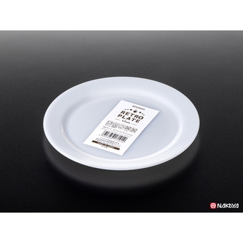 K710-1 ���g���v���[�g �i�J�����w�Y�� �z���C�g�F ���@170�~170�~12mm���a17cm 1�Z�b�g(10��) K710-1 75689209