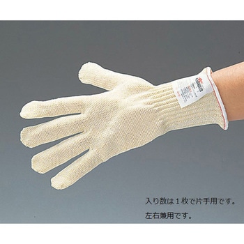 ナイフ用手袋 アズワン