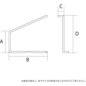 Kabette(カベッテ) ギザギザ棚受 WAKI(和気産業)