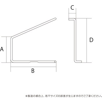 Kabette(カベッテ) ギザギザ棚受 WAKI(和気産業)
