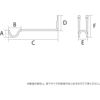 Kabette(カベッテ) ハンギングフック WAKI