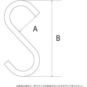 Kabette(カベッテ) S字フック WAKI
