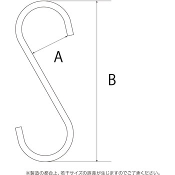 Kabette(カベッテ) S字フック WAKI