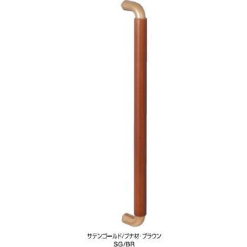 ウッドO型ドアハンドル 片面メンタイプ - K9(駒谷)