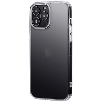 iPhone 13 Pro Max 耐傷・耐衝撃ハイブリッドケース「CLEAR Tough」 ストラップホール付 LEPLUS