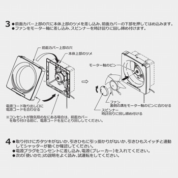 一般換気扇 日本電興