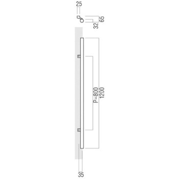【オーダー】ドアハンドル 丸型 振り出しタイプ T52 UNION(ユニオン)